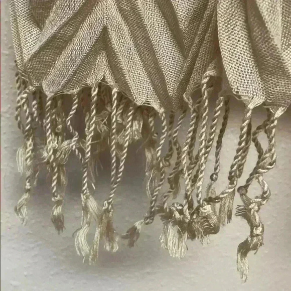 ๐3 for $20 Scarf with Tassels - Picture 3 of 4